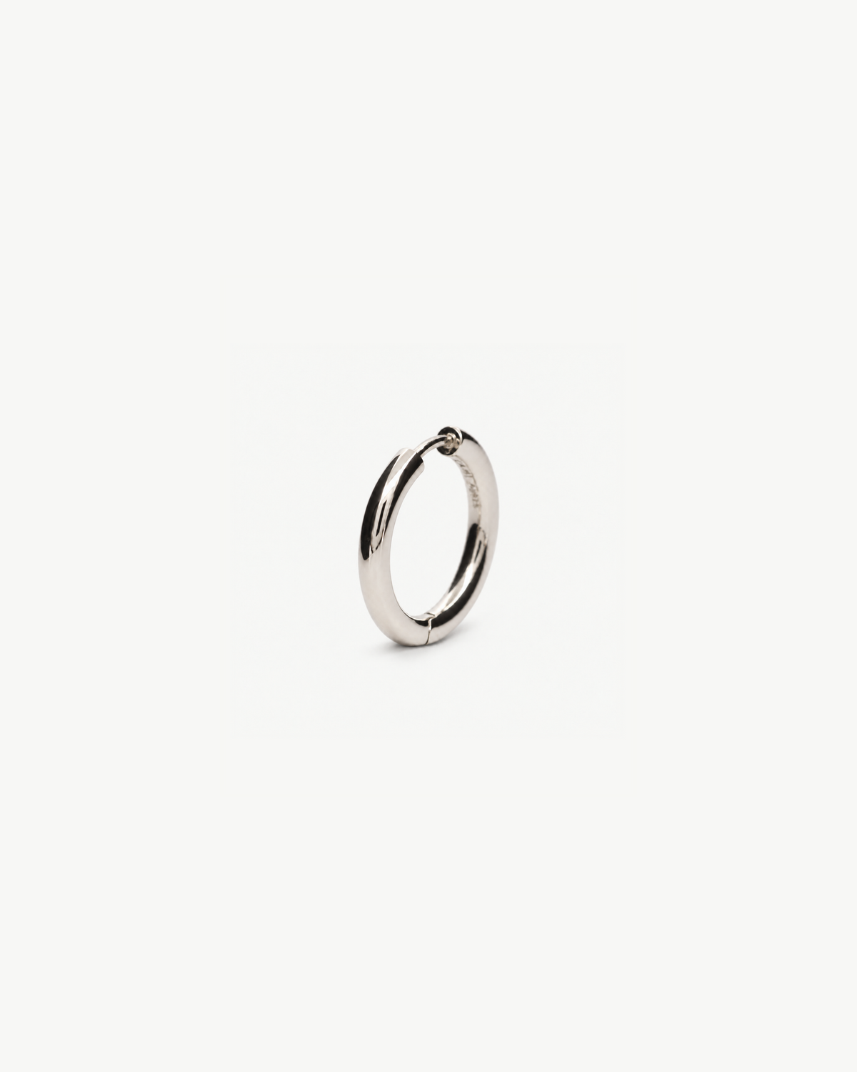 Silver Hoop Earrings #1