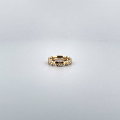 Round Full Eternity Ring – CONTRAST