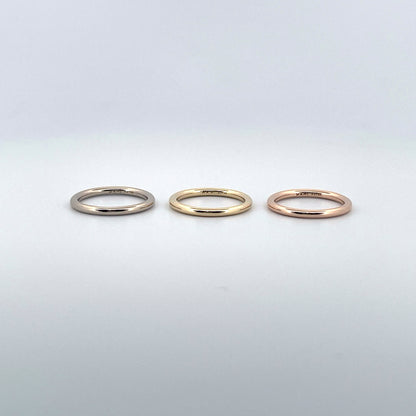 Round. Plain Round Ring