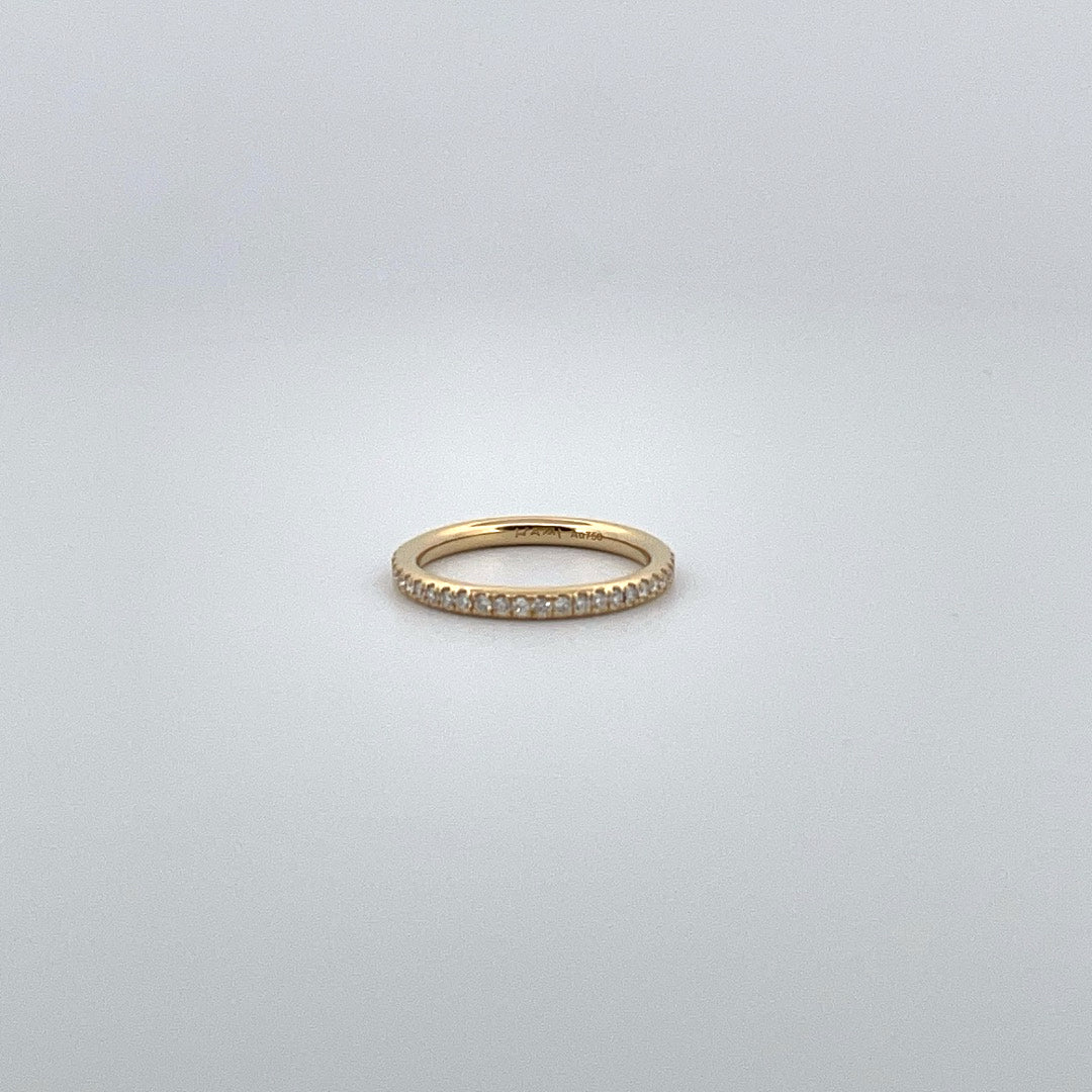 Round Full Eternity Ring – Front