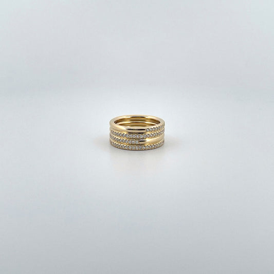 Round Full Eternity Ring – MOSAIC