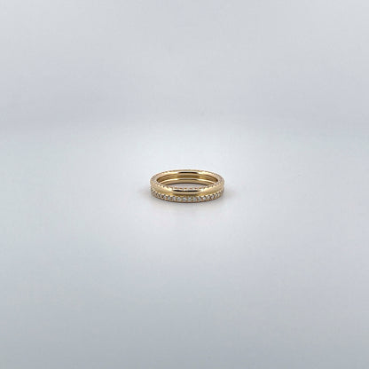 Round Full Eternity Ring – CONTRAST