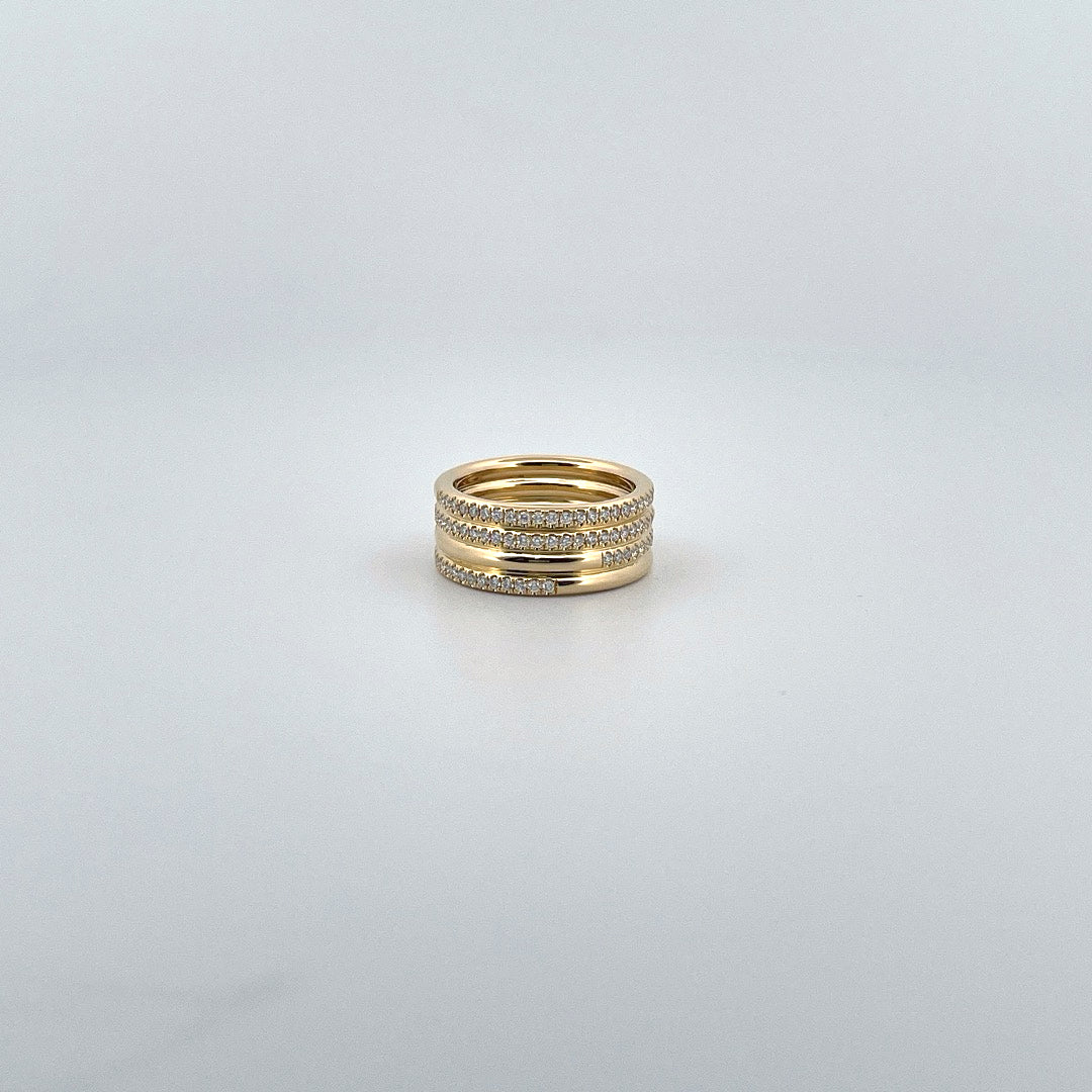 Round Full Eternity Ring – MOSAIC