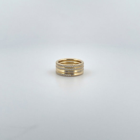Round Full Eternity Ring – MOSAIC