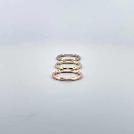 Round. Plain Round Ring