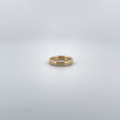 Round Full Eternity Ring – CONTRAST