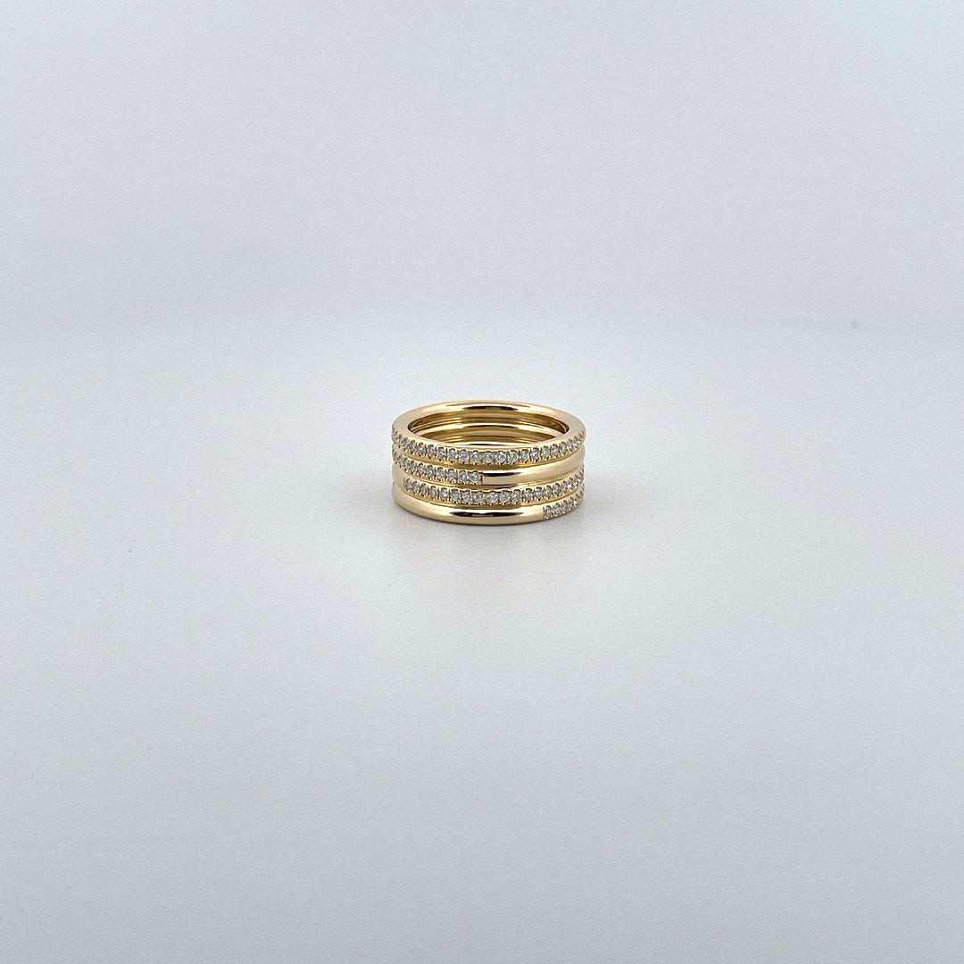 Round Full Eternity Ring – MOSAIC