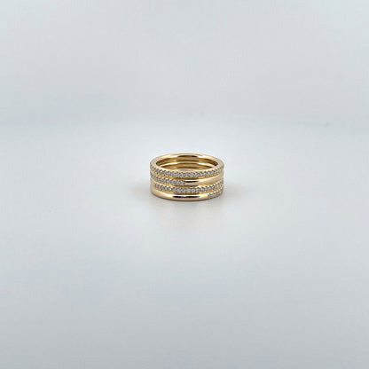 Round Full Eternity Ring – MOSAIC