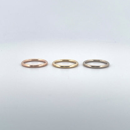 Round. Plain Round Ring