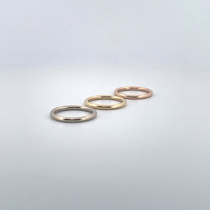 Round. Plain Round Ring