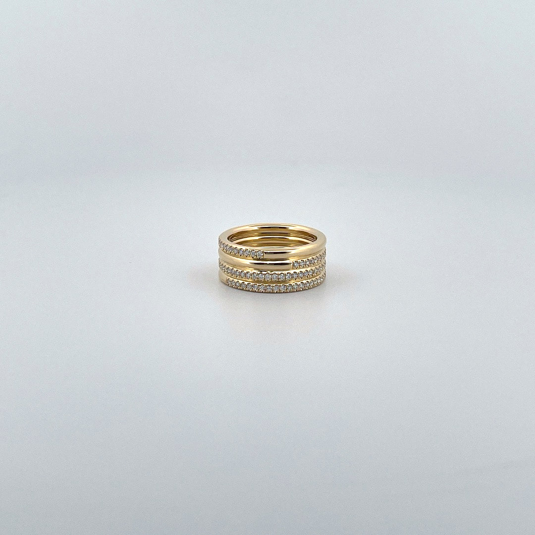 Round Full Eternity Ring – MOSAIC