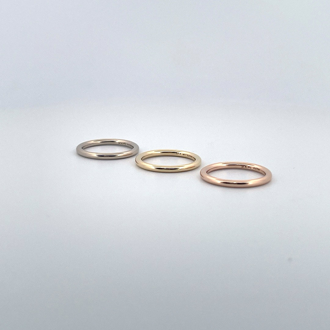 Round. Plain Round Ring