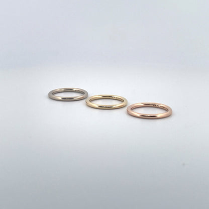 Round. Plain Round Ring