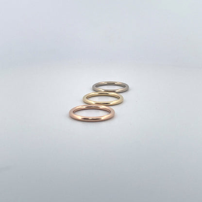 Round. Plain Round Ring