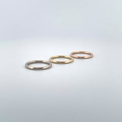 Round. Plain Round Ring