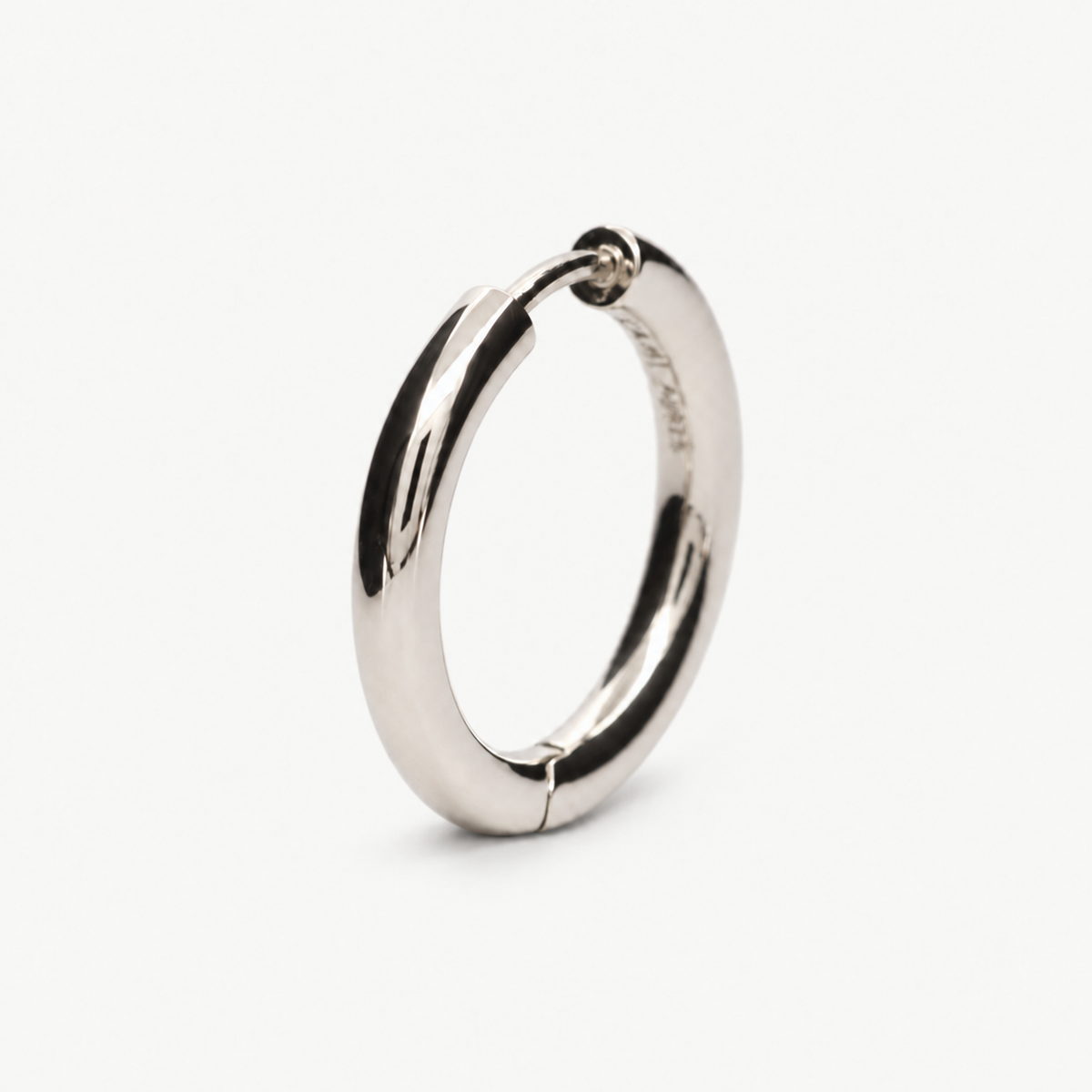 Silver Hoop Earrings #1
