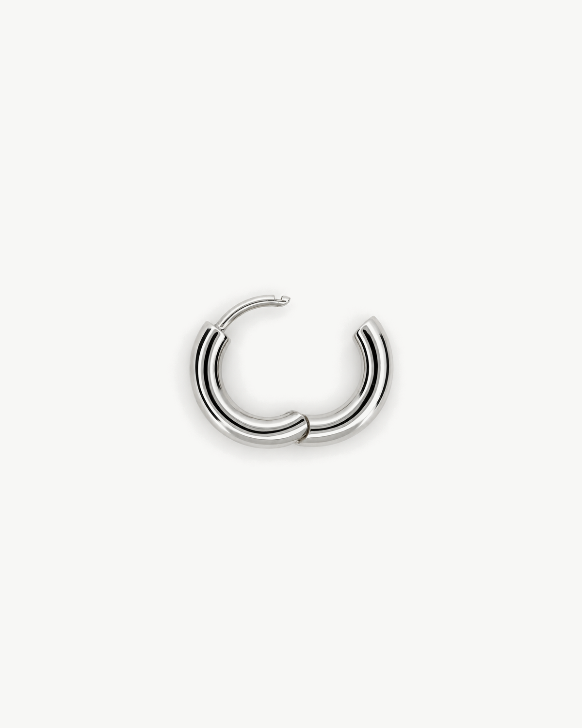 Silver Hoop Earrings #2