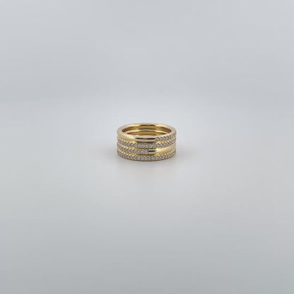 Round Full Eternity Ring – MOSAIC